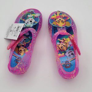 Nickelodeon  Pawpatrol Girls  Skye and Everest Jelly Sandals